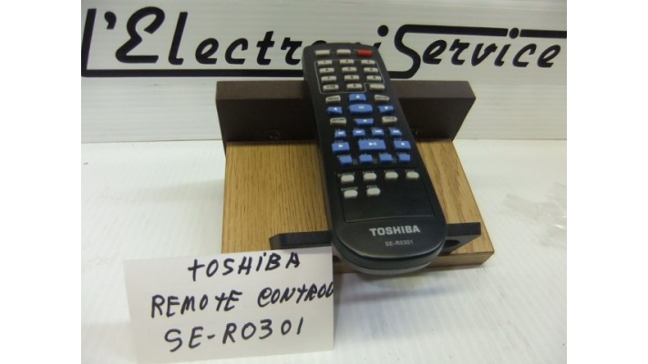 Toshiba  SE-R0301  Remote control .